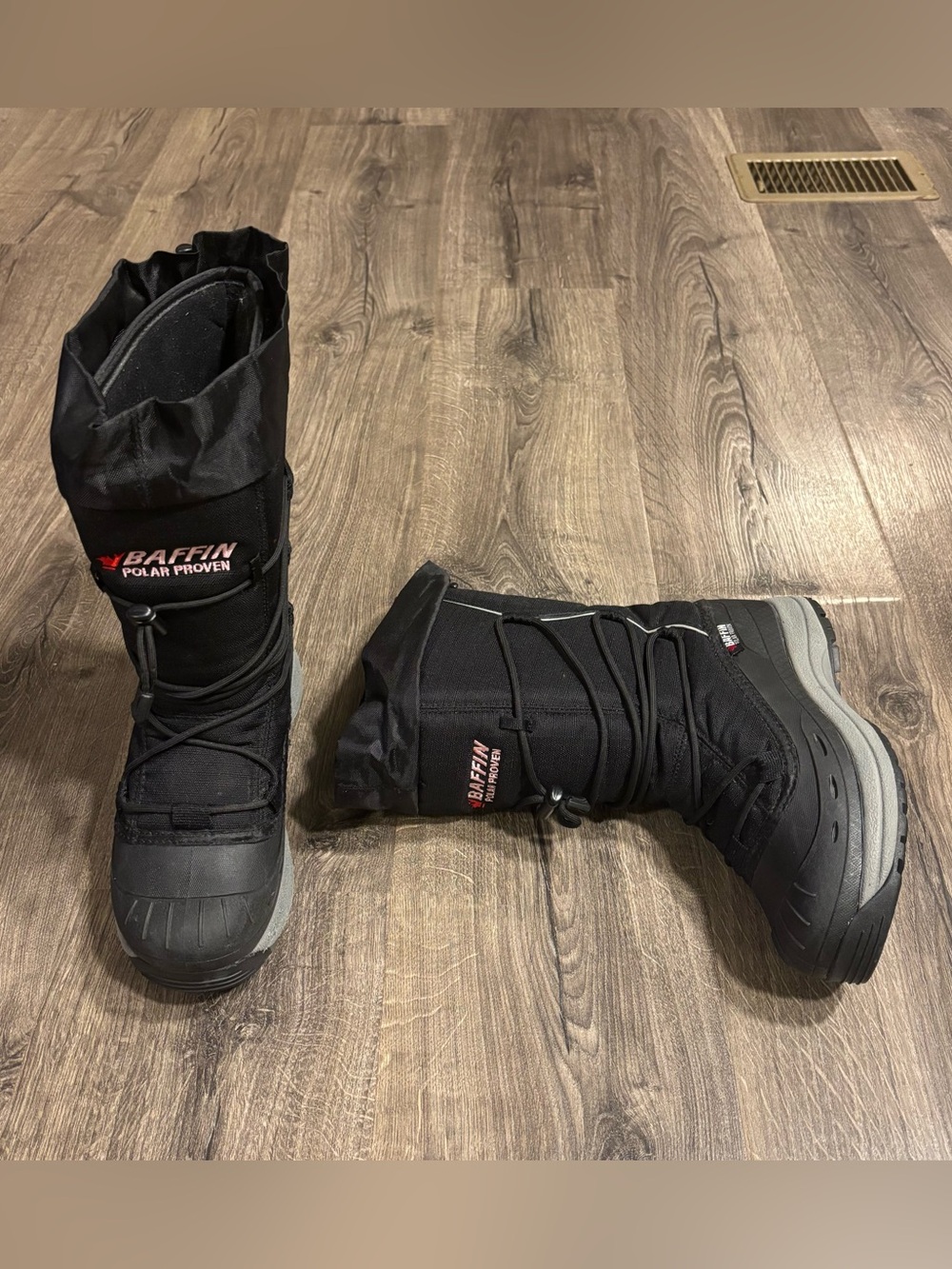 Baffin Snogoose Black Winter Snow Boots ‘Polar Proven’ 4510-1330 Women’s size 8